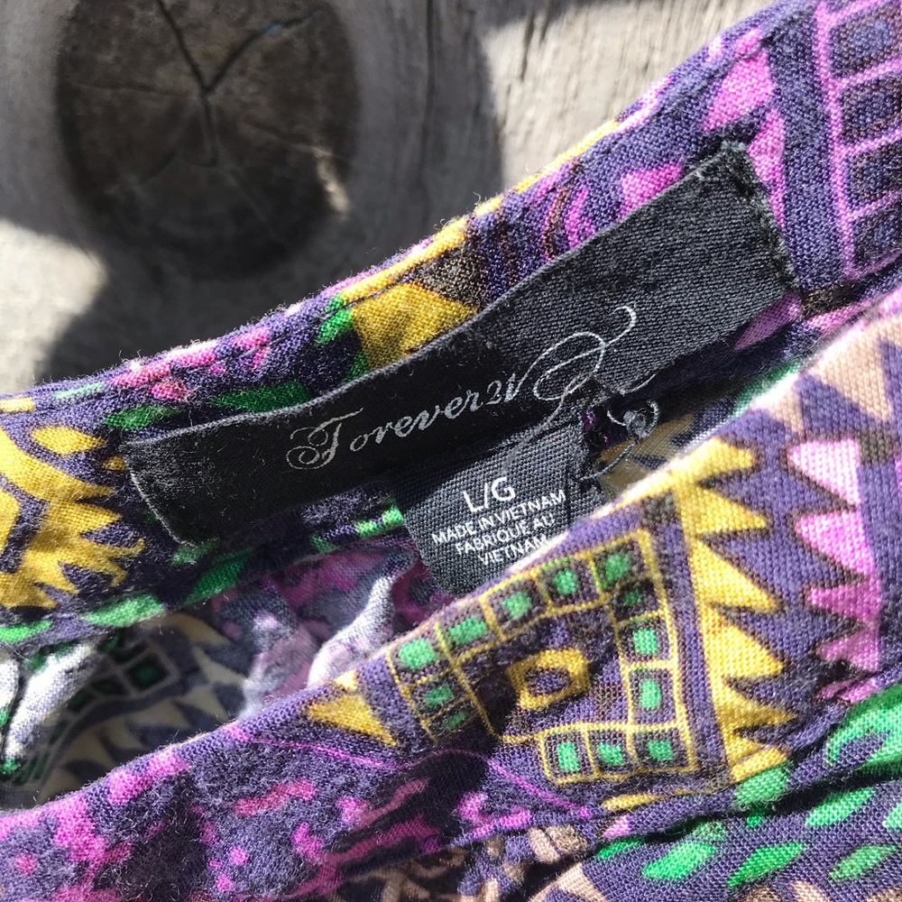 Forever 21 Aztec Tank - Picture 2 of 4